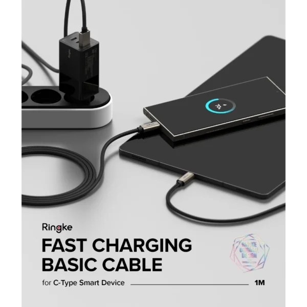 RINGKE FAST CHARGING BASIC Cable USB A to USB C 1m