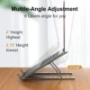 Portable Foldable Laptop Stand Multi Angle