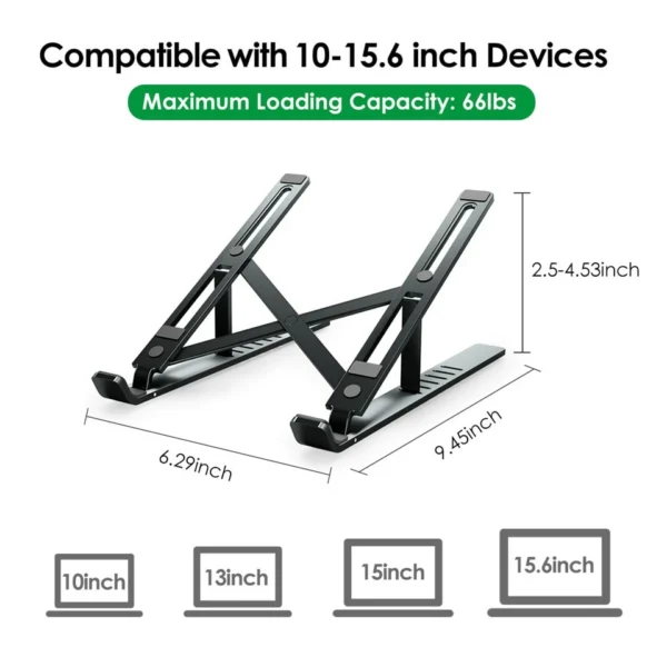 Portable Foldable Laptop Stand Multi Angle